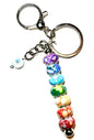 Rainbow solidarity keychain